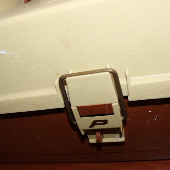 3/$55❤️vintage Plano 6303 Sturdy Three-Tiered Tackle Box Lockable Fishing USA - Picture 8 of 13